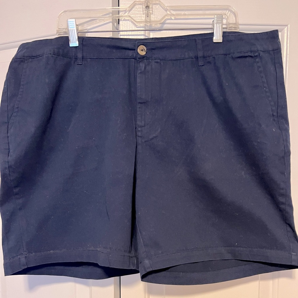 Women’s Ellos Sz.18 Mid-waist Short Shorts with Big Pockets